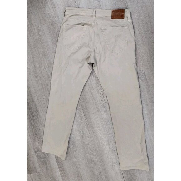 Adriano Goldschmied The Graduate Tailored Leg Sueded Stretch Pants Men 32 x 34 - Picture 9 of 11